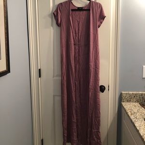 VICI mauve wrap dress